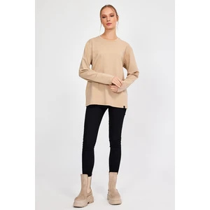 Alexander Gardi Bisiklet Yaka Basic Oversize Sweatshirt (E23-00160 00)