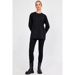 Alexander Gardi Bisiklet Yaka Basic Oversize Sweatshirt (E23-00160 00)