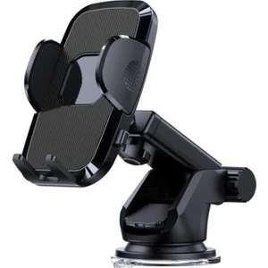 Att37 Vantuzlu Boy Ayarlı Cam ve Torpido  Araba Telefon Tutucu