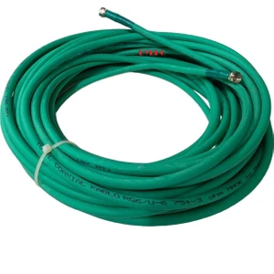 50 Metre Uydu Çanak Anten Kablosu Yeşil 64 Tel Iç Diş Ortam Sağlam