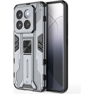 Xiaomi 14 Pro Kılıf Anti-Cratch Pc+Tpu Kickstand Telefon Geri Kapağı (Yurt Dışından)