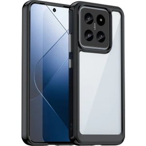 Xiaomi 14 Kılıf Anti-Drop Şok Geçirmez Tpu+Akrilik Cep Telefonu Geri Koruyucu (Yurt Dışından)