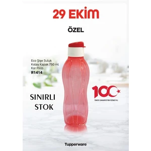 Eco Bottle Su Şişesi (750 Ml.) - Kırmızı