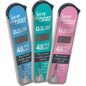 Deep Mekanik Kurşun Kalem Ucu 0 5  mm  2b 48'li Tüptekli