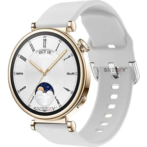 Huawei Watch Gt4 41MM Ile Uyumlu 18MM Purelux Soft Tokalı Silikon Kordon