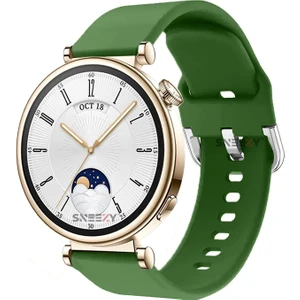 Huawei Watch Gt4 41MM Ile Uyumlu 18MM Purelux Soft Tokalı Silikon Kordon