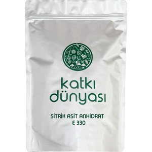 Katkı Dünyası Sitrik Asit Anhidrat E330 1 Kg