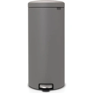 Pedallı Çöp Kovası Paslanmaz Çelik 10 Yıl Garantili Brabantia Newıcon Mıneral Concrete Grey Pedallı Çöp Kutusu 30L Bra 119187 Bkm Dizayn