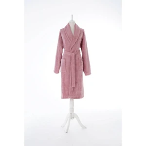 Colourist Şal Yaka Bornoz S & M Beden Pembe