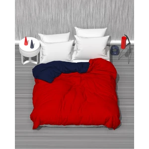 Iki Renkli Pamuklu Ranforce Kumaş Nevresim, Yorgan Kılıfı