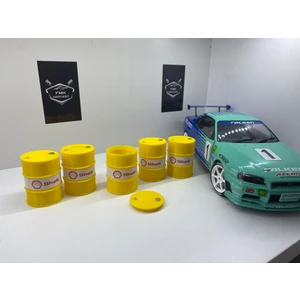 1:18 Ölçek Varil Seti