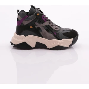 6580 Kadin Kalin Taban Sneaker Ayakkabı