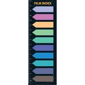 Hobi Market Art Kraf Inde x Film Pp 12 x 44  mm  Ok Şekilli 10 Renk x 20 Yp 51245