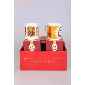 Gıft Box Özel Kutulu Lisanslı 2'li Galatasaray Kupa