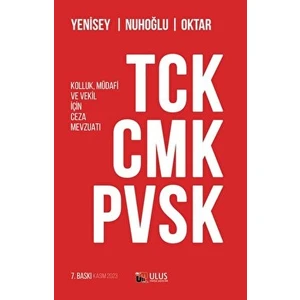 Ulus Medya Yayıncılık TCK - CMK - PVSK (Kolluk, Müdafi ve Vekil İçin Ceza Mevzuatı) - Feridun Yenisey