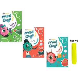 Trt Çocuk Mavi Dünya’dan Etkinlikli Hikayeler (3 Kitap 32 Sayfa)