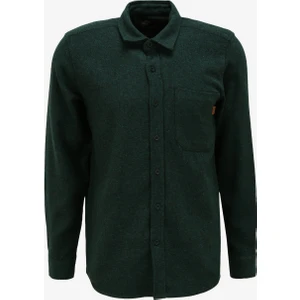 Lee Cooper Regular Fit Zümrüt Yeşili Erkek Gömlek 241 Lcm 241056 Harold Zumrut