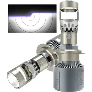 GM Auto Store H7 Mercekli LED H7 Projektör LED (Çift)