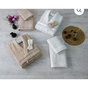 Goldroom Home Goldroom Bambu 10 Parça Bornoz Aile Seti