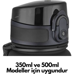 350-500 ml Uyumlu Siyah Yedek Kapak
