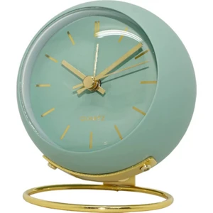 Çalar Çalar Saat, Pille Çalışan Masaüstü, Toplama, Sessiz, Tıkırdayan, Yatak Odası Ofis Için Yeşil Analog Çalar Saat (Yurt Dışından)