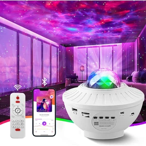 Galaxy Light Projector, Star Projector Night Light For Kids, 5 In 1 Sky Light With Remote Control, Bluetooth Music Speaker, Star Lights Sky Light For Bedroom Ceiling For Adults (Yurt Dışından)