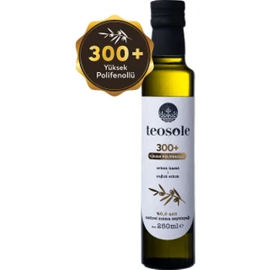 300+ Yüksek Polifenollü Zeytinyağı Naturel Sızma Zeytinyağı 250 ml