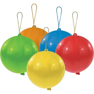 Elif Mağazacılık Parti Paketi Karışık Renkli Punch Balon Lastikli