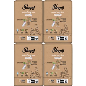 Ecologic Premium Plus Günlük Ped Normal 4 Paket (4 x 40) Ped