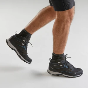 Quechua Erkek Su Geçirmez Outdoor Bot - Siyah - MH100