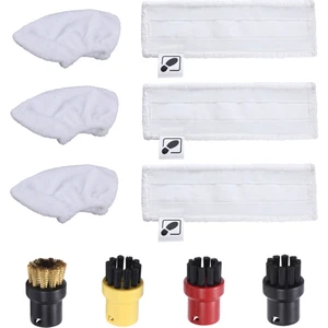 Buharlı Paspas Bezi Easyfix Sc2 Sc3 Sc4 Sc5 Buharlı Temizleyici Mikrofiber Zemin Elbise Pedleri Bakır Fırçalar (Yurt Dışından)