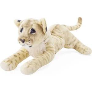 Doldurulmuş Hayvan Aslan, 19" Aslan Doldurulmuş Hayvanlar Peluş Yastık Gerçekçi Doldurulmuş Bebek Aslan Peluş Oyuncaklar Safari Hayvanları Oyuncaklar Jaguar Erkek Kız Için Sevimli (Yurt Dışından)