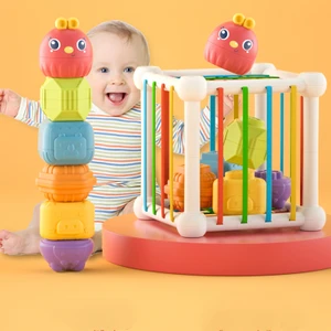 Bebek Beyin Duyusal Oyuncaklar 10 12 Ay Bebek Hediyeleri Elastik Bantlı Renk Şekil Sıralayıcısı Erken Öğrenme Gelişimi Ince Motor Becerileri Yeni Yürümeye Başlayan Çocuklar Için Mo (Yurt Dışından)