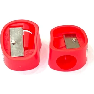 Max Jumbo Tekli Kalemtraş  Kırmızı ( 1 Adet )