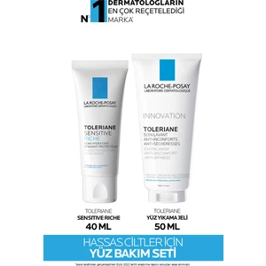 La Roche-Posay Hassas Ciltler Için Yüz Bakım Seti