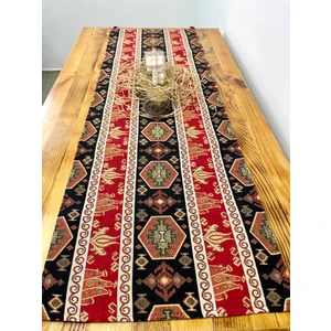 Kilim Dokuma Ranır Masa-Kırmızı