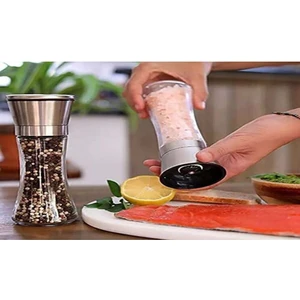 Kademeli Bıçaklı Baharat Tuz Karabiber Değirmeni Öğütücü 1 Adet