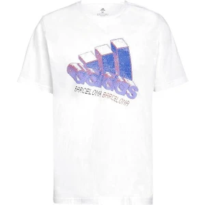 Adidas HG8850 Barce Logo 1 Short Sleeve Erkek Tişört