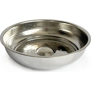 Anadolu Beyaz Bakır Hamam Tası 20Cm