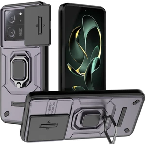 Xiaomi 13T-13T Pro Için Telefon Kılıfı [düşmeye Karşı Koruma] Araba Manyetik Halka Tutuculu (Yurt Dışından)