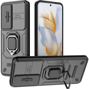 Honor 90 5g Için Telefon Kılıfı [düşmeye Karşı Koruma] Araba Manyetik Halka Tutuculu (Yurt Dışından)