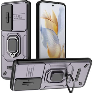 Honor 90 5g Için Telefon Kılıfı [düşmeye Karşı Koruma] Araba Manyetik Halka Tutuculu (Yurt Dışından)
