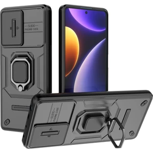 Poco F5 Için Telefon Kılıfı [düşmeye Karşı Koruma] Araba Manyetik Halka Tutuculu (Yurt Dışından)