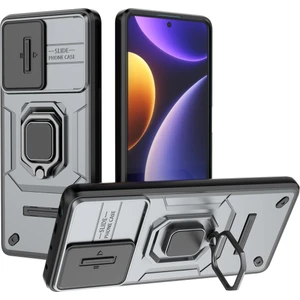 Poco F5 Için Telefon Kılıfı [düşmeye Karşı Koruma] Araba Manyetik Halka Tutuculu (Yurt Dışından)