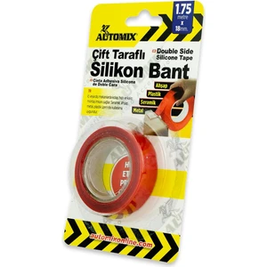 Silikon Çift Taraflı Bant 18MM x 175 cm