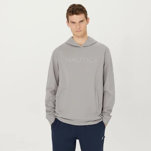 Nautıca Erkek Gri Standart Fıt Uzun Kollu Sweatshırt KE37650T.0HF