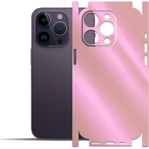 Ipg Apple iPhone 14 Pro ile Uyumlu Arka ve Yanlar Için Ipg Tam Koruma Dekoratif Sticker Kaplama (Kılıf Değildir)