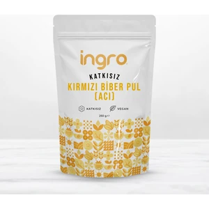 Ingro Kırmızı Biber Pul (Acı) 250 G
