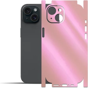 Ipg Apple iPhone 15 ile Uyumlu Arka ve Yanlar Için Ipg Tam Koruma Dekoratif Sticker Kaplama (Kılıf Değildir)