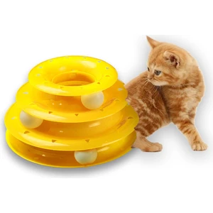 Kurtbay Şekil 3 Katlı Kedi Oyuncağı